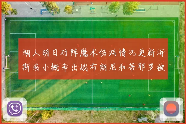 湖人明日对阵魔术伤病情况更新海斯或小概率出战布朗尼和蒂耶罗被下放